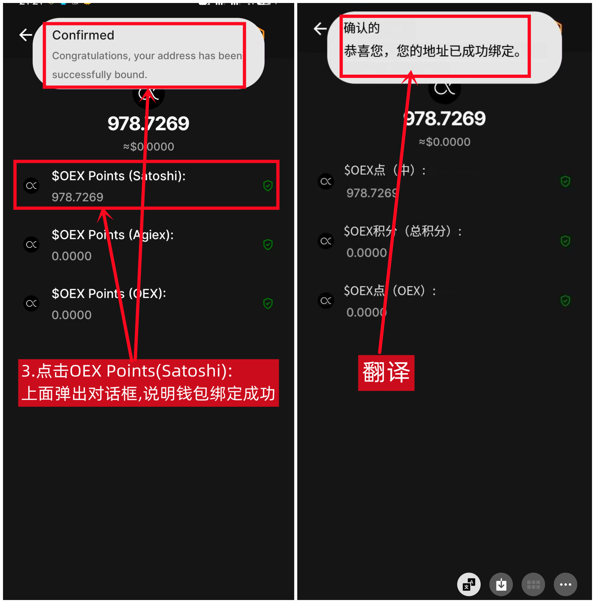 怎么查看oex地址有没有绑定成功-第3张图片-淘金一家人博客